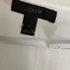 J. Crew White Beach Cover-Up